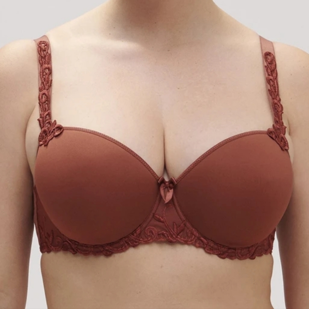 SIMONE PERELE ANDORA 3D MOLDED DEMI UNDERWIRE BRA, SIZES: 32B, 38D